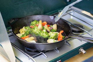 Cooking - Makin veggies