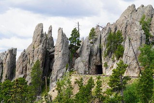 Tunnel - Pillars and Tunnels on Needles highway