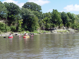 Kayaking - Floating down the South Raccoon River