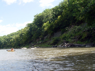 Kayaking - Floating down the South Raccoon River