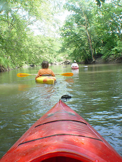 Kayaking - Floating down the South Skunk