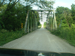 Bridge - Driving back to pickup the kayaks