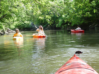 Kayaking - Kayaking down the South Skunk River