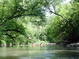 Kayaking - Floating down the South Skunk