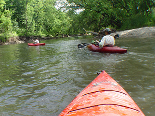 Kayaking - Floating down the South Skunk River