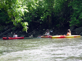 Kayaking - Floating down the South Skunk