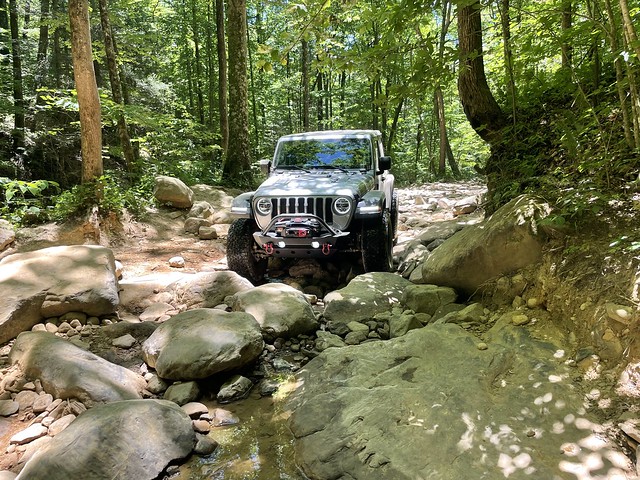 This road became rocky