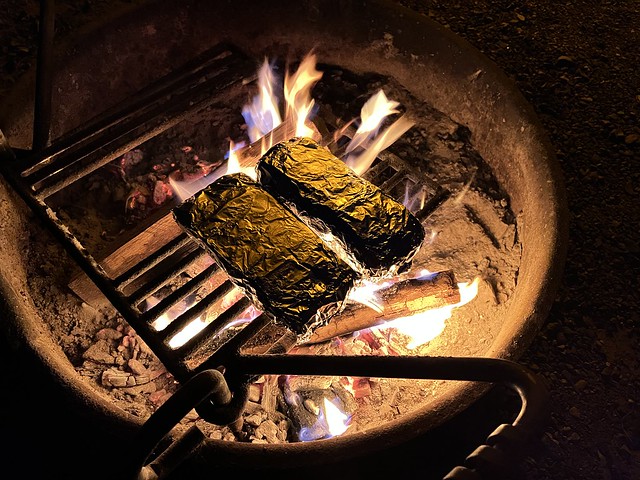 Cookin up some meat n taters