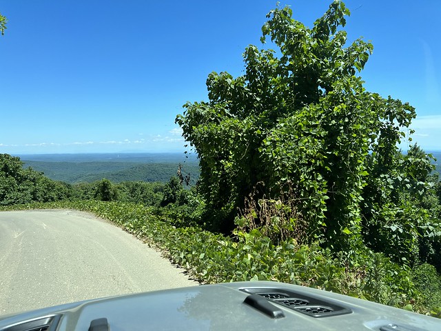 Looking out from Wind Rock Park