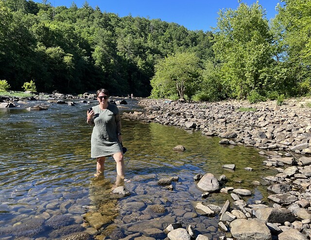 Clear waters @ Emory River