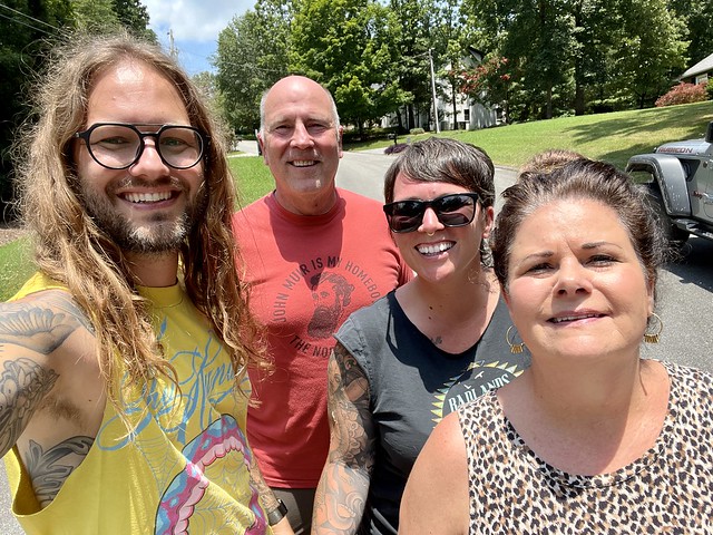 Made a pit stop to visit some chosen family from my childhood