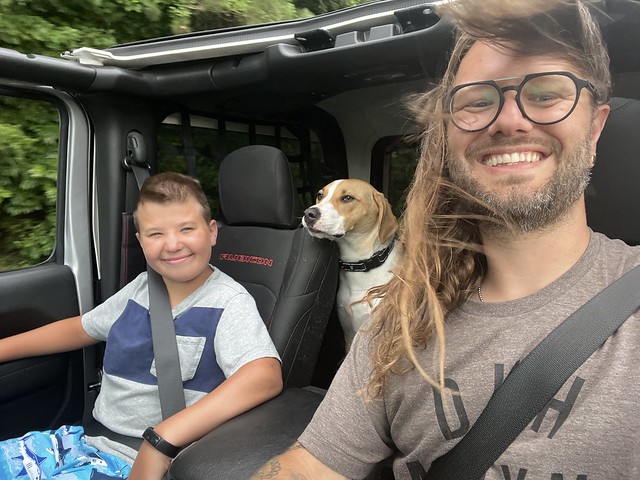 Takin David for a drive