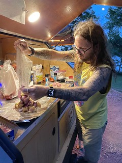 Makin up some foil packets