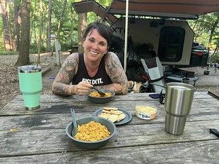 Hot, tired, and eatin Indian foods