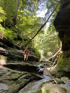 Hiking - Playin on some rocks
