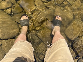 You can still see my pretty toes