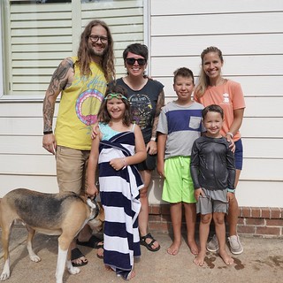 Cara Emmitt - Hangin with Bre'anna and the kids before we head North