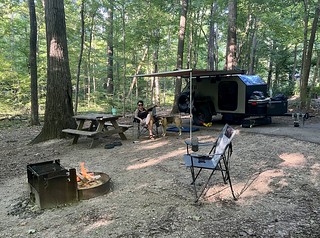 Chillin at the Turkey Run campground