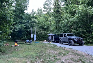 Durby - We had a whole secluded area to camp at in the half moon campground