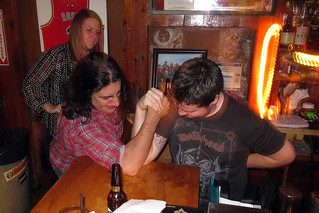 Arm Wrestling - Muscle men