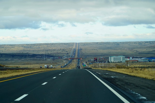 Valley west of Albuquerque on Route 66