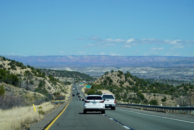 Leaving Phoenix on I-17