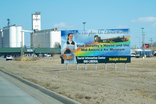 Dorothy's house and war planes in one stop???