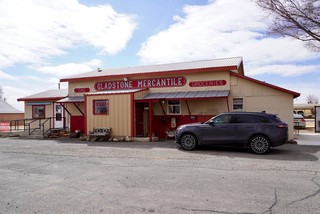 Found this Mercantile / restroom pit stop in the middle of nowhere, New Mexico