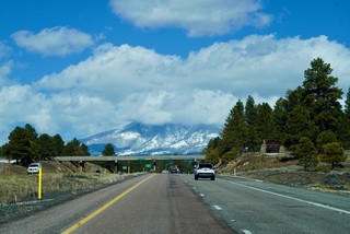 Pullin into flagstaff