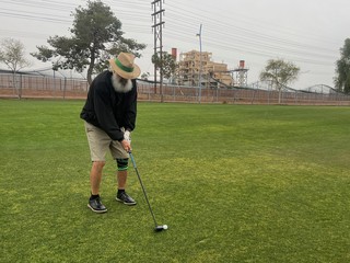 Guess we're golfin in the rain today