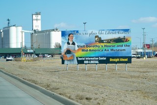 Dorothy's house and war planes in one stop???