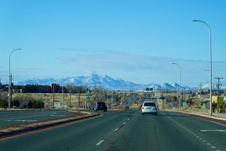 Back on the road. Leaving Santa Fe