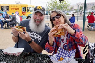 A Chicago Dog and an Iowa Pork Tenderloin... in Arizona