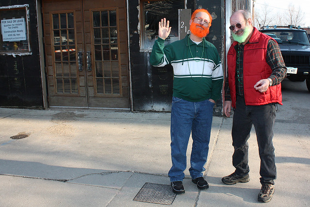 Some amazing men with amazing beards