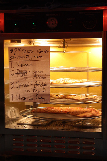 Midnight Snack - Reuben Pizza