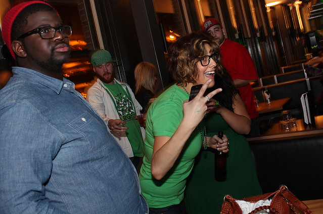 Demar Hamilton and Anna Fontanini