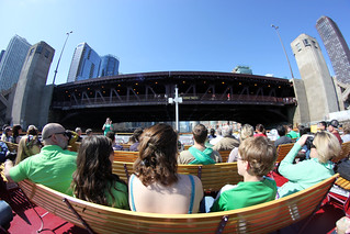 Heading under Lake Shore Drive