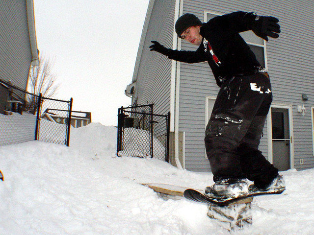 Backside Board Slide