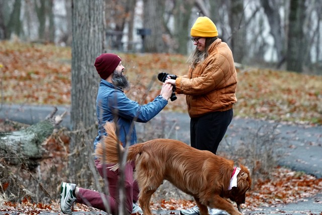 The only salvageable shot that I got of the proposal... and the framing is still bad.