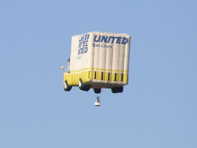 United Van Lines Hot Air Balloon