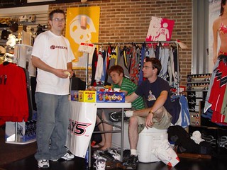 Saint Louis - Alexei, Zach, and Alexei's boyfriend, haha