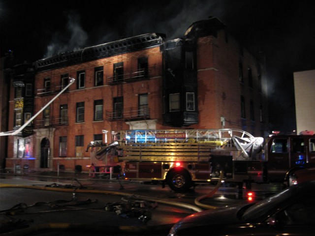 Davenport Apartment Fire
