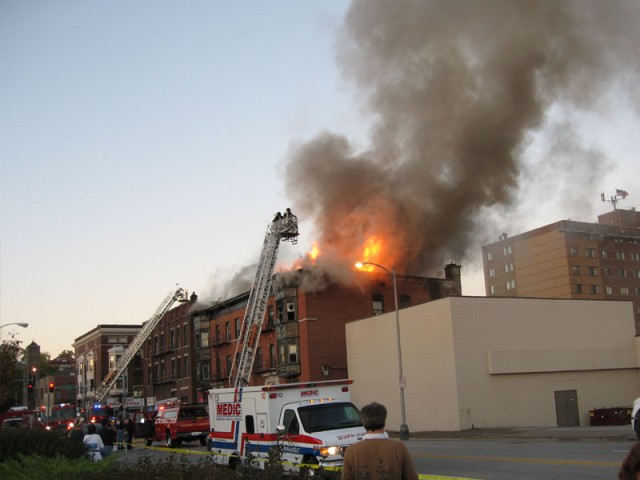 Davenport Apartment Fire