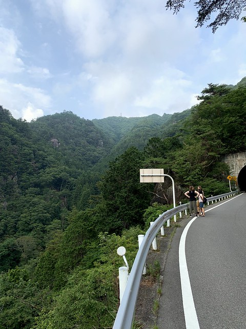 Hangin on the side of this road