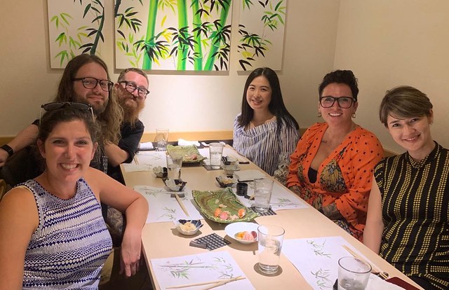 Sushi with Melissa and Hiromi 2