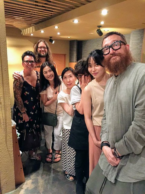 Just finished up a v nice japanese meal with Hiromi's friends in Kofu