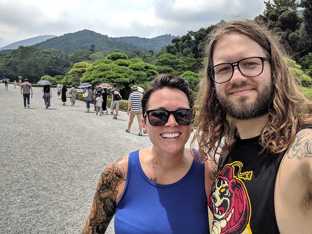 Enjoying the shrines