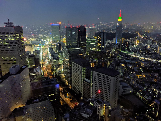 The view from our hotel room