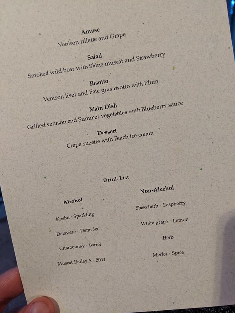 Bout to eat some venison, boar, duck, etc