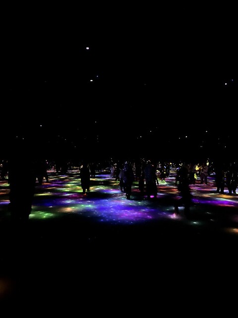 This flooded room was not easy to capture, but it was pretty cool